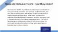 Sleep and Immune system : How they relate? PowerPoint PPT Presentation