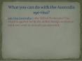 What you can do with the Australia 190 visa? PowerPoint PPT Presentation