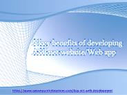 5 key benefits of developing asp net website application