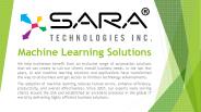 Machine Learning Solutions