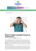 Nature’s hidden ingredient known to stop hair loss PowerPoint PPT Presentation