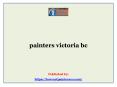 painters victoria bc PowerPoint PPT Presentation
