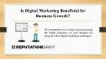 Is Digital Marketing Beneficial for Business Growth? PowerPoint PPT Presentation