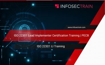 ISO 22301 LI Training