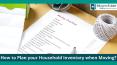 How to Plan your Household Inventory when Moving? PowerPoint PPT Presentation