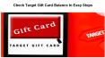 Check Target Gift Card Balance In Easy Steps PowerPoint PPT Presentation