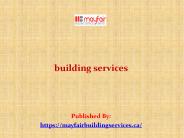 building services