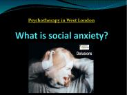 What is social anxiety?