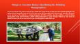 Things to Consider Before Shortlisting the Wedding Photographers PowerPoint PPT Presentation