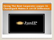 IPR Lawyer India and Their Areas of Work