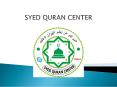 Shia Online Quran Academy - Syed Quran Center PowerPoint PPT Presentation