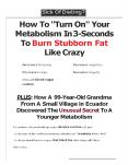 Increase Metabolism Burn Stubborn Fat CarboFix