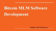 Bitcoin MLM Software Development