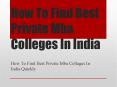 How To Find best MBA Institute In Odisha (1) PowerPoint PPT Presentation