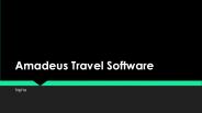 Amadeus Travel Software