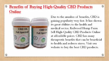 Best Rated Online CBD Store