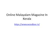 online malayalam magazine kerala