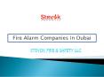 Fire Alarm Companies In Dubai PowerPoint PPT Presentation