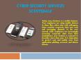 Cyber Security Services Scottsdale PowerPoint PPT Presentation