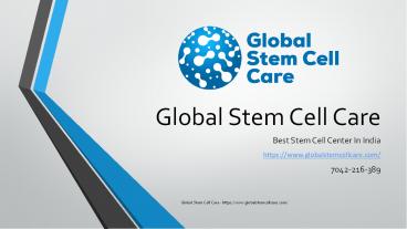 Global Stem Cell Care