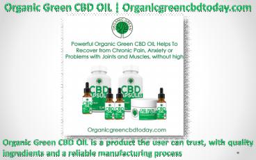Organic Green CBD Oil (Organicgreencbdtoday.com)
