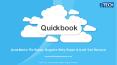 QuickBooks: File Repair, Negative Entry Repair & Audit Trail Removal PowerPoint PPT Presentation