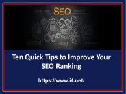 Ten Quick Tips to Improve Your SEO Ranking