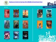 Bookworm Central Spring 2021 Middle School Book Flyer