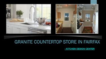 Granite Countertop Store In Fairfax
