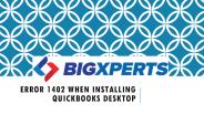 QuickBooks error 1402