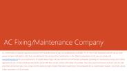 ac fixing company | ac maintenance in abu dhabi