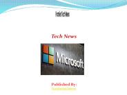 Tech News