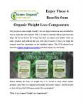 Enjoy These 4 Benefits from Organic Weight Loss Components PowerPoint PPT Presentation