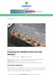 best medicine for cold weather