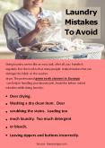 Laundry Mistakes To Avoid PowerPoint PPT Presentation
