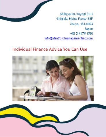 Stratford Management Inc Tokyo Japan