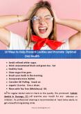 10 Ways to Help Prevent Cavities and Promote Optimal Oral Health PowerPoint PPT Presentation