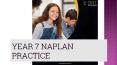 Year 7 Naplan Practice PowerPoint PPT Presentation