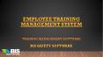 Employee Tracking Management Software Online PowerPoint PPT Presentation