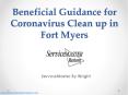 3 Most Beneficial Guidance for Coronavirus Clean up in Fort Myers PowerPoint PPT Presentation