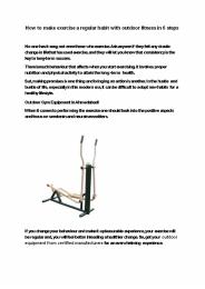 Outdoor Gym Equipment in Ahmedabad