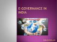 E-Governance PowerPoint PPT Presentation