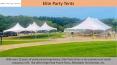 Elite Party Tents PowerPoint PPT Presentation