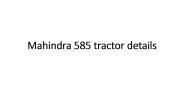 mahindra 585