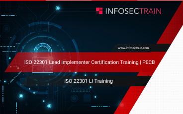 ISO 22301 LI Certification Training