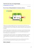 Pros & Cons of Using Shopify for eCommerce Stores PowerPoint PPT Presentation