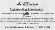 Top Wedding Anniversary Gifts - EL'UNIQUE