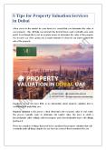 5 Tips for Property Valuation Services in Dubai PowerPoint PPT Presentation