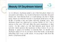Beauty Of Daydream Island PowerPoint PPT Presentation