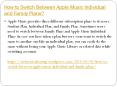 How to Switch Between Apple Music Individual and Family Plans? PowerPoint PPT Presentation